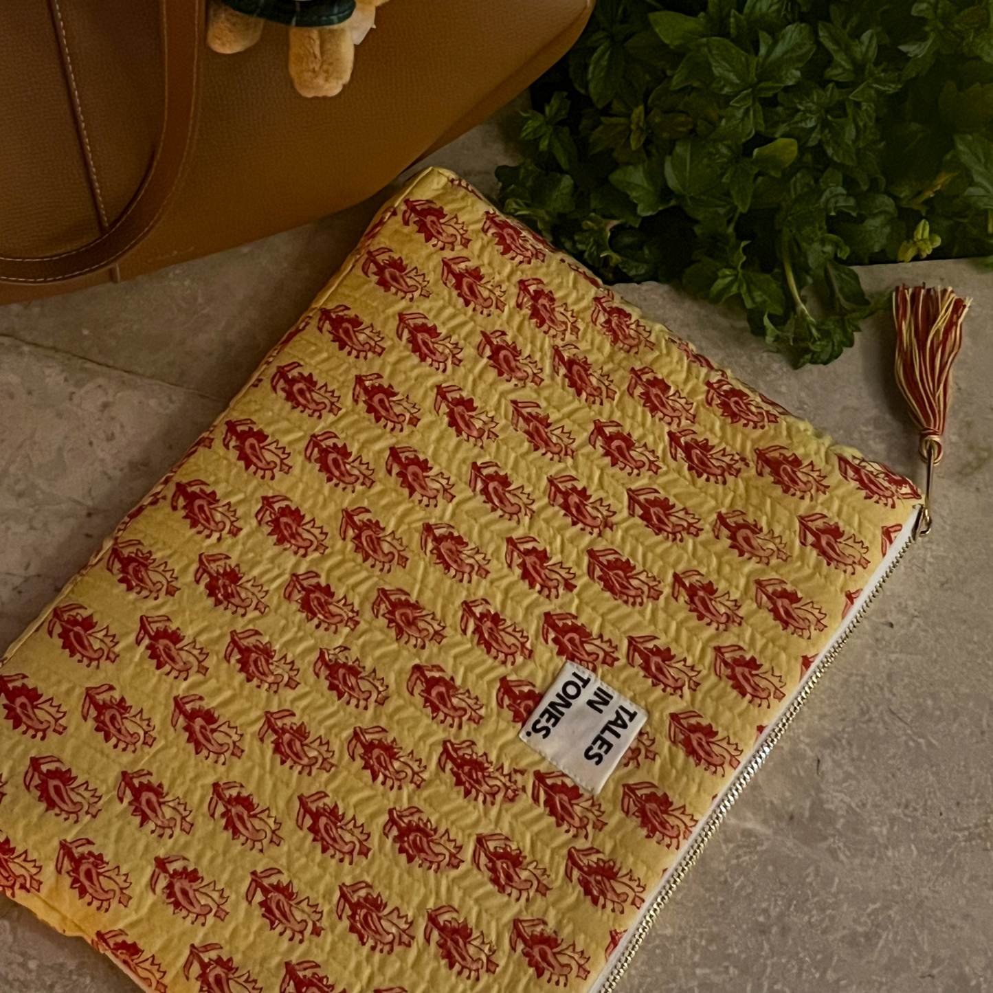 “Liora” - Handcrafted Laptop Sleeve (Case)
