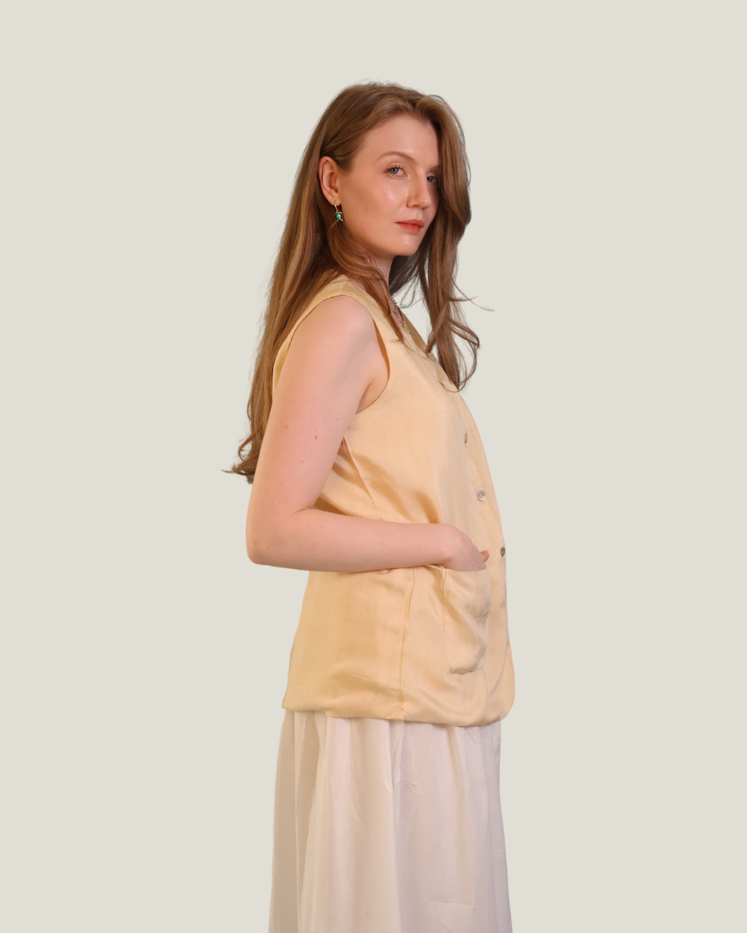 Eden Pearl Co-ord set (Sleeveless)