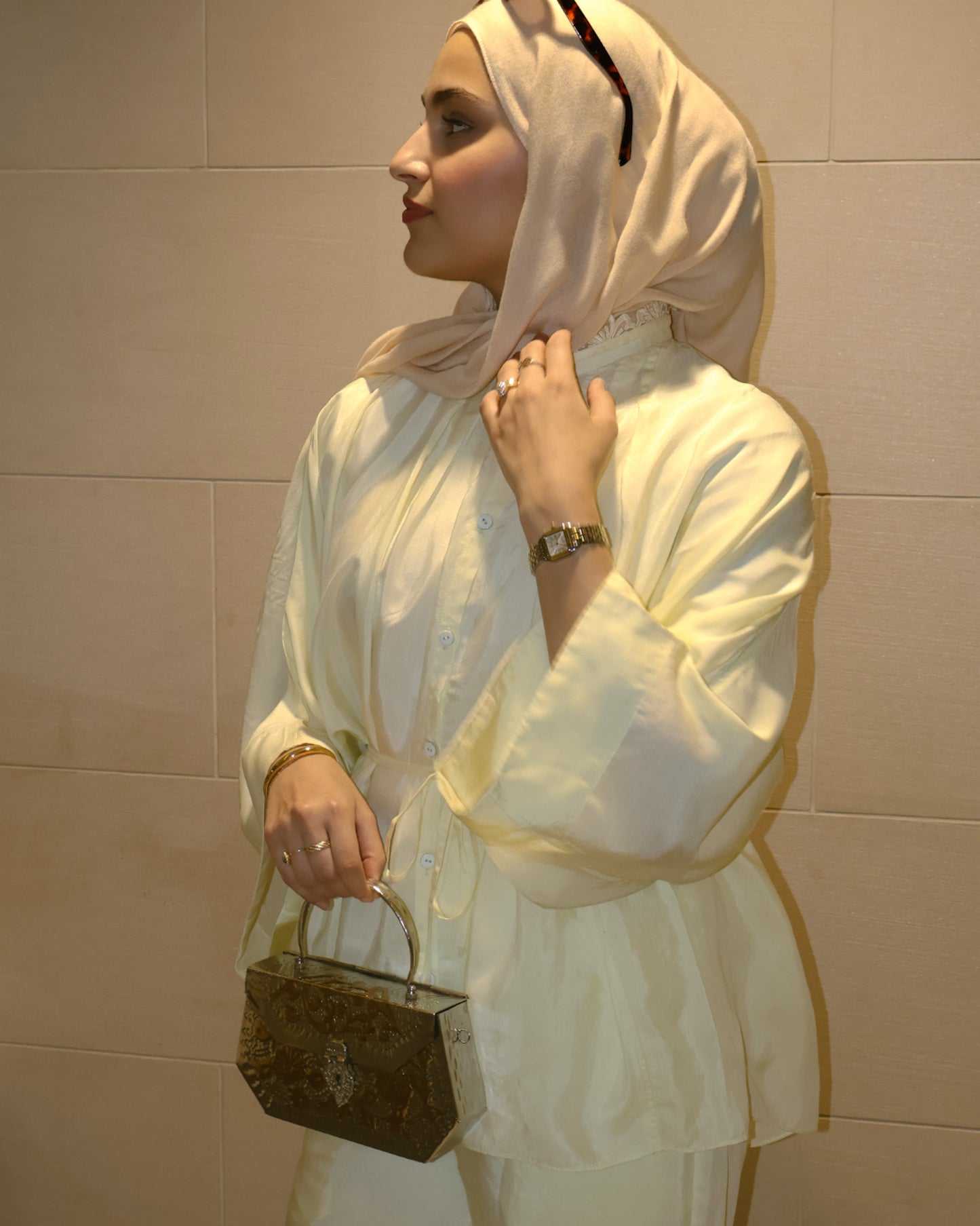 Gulzar Brass Bag
