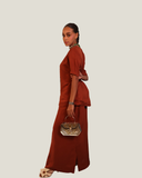 Amara Ember Co-ord set ( Elbow Length Sleeves)