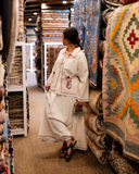 The Rani Bagh Hand-Embroidered Co-ord Set
