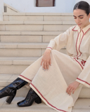 The Rani Bagh Hand-Embroidered Co-ord Set
