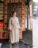 The Rani Bagh Hand-Embroidered Co-ord Set