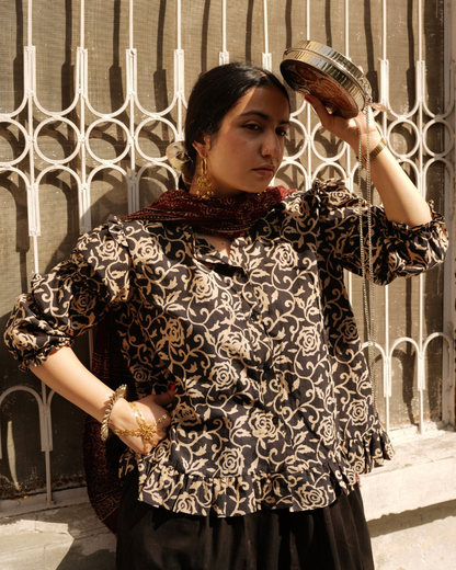 Lila Top (Handcrafted)