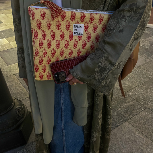 “Liora” - Handcrafted Laptop Sleeve (Case)