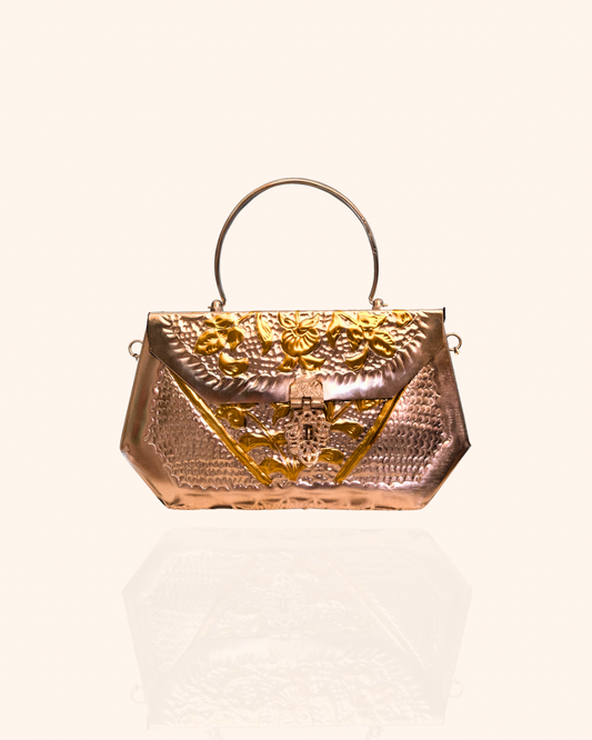 Mehru Brass Bag